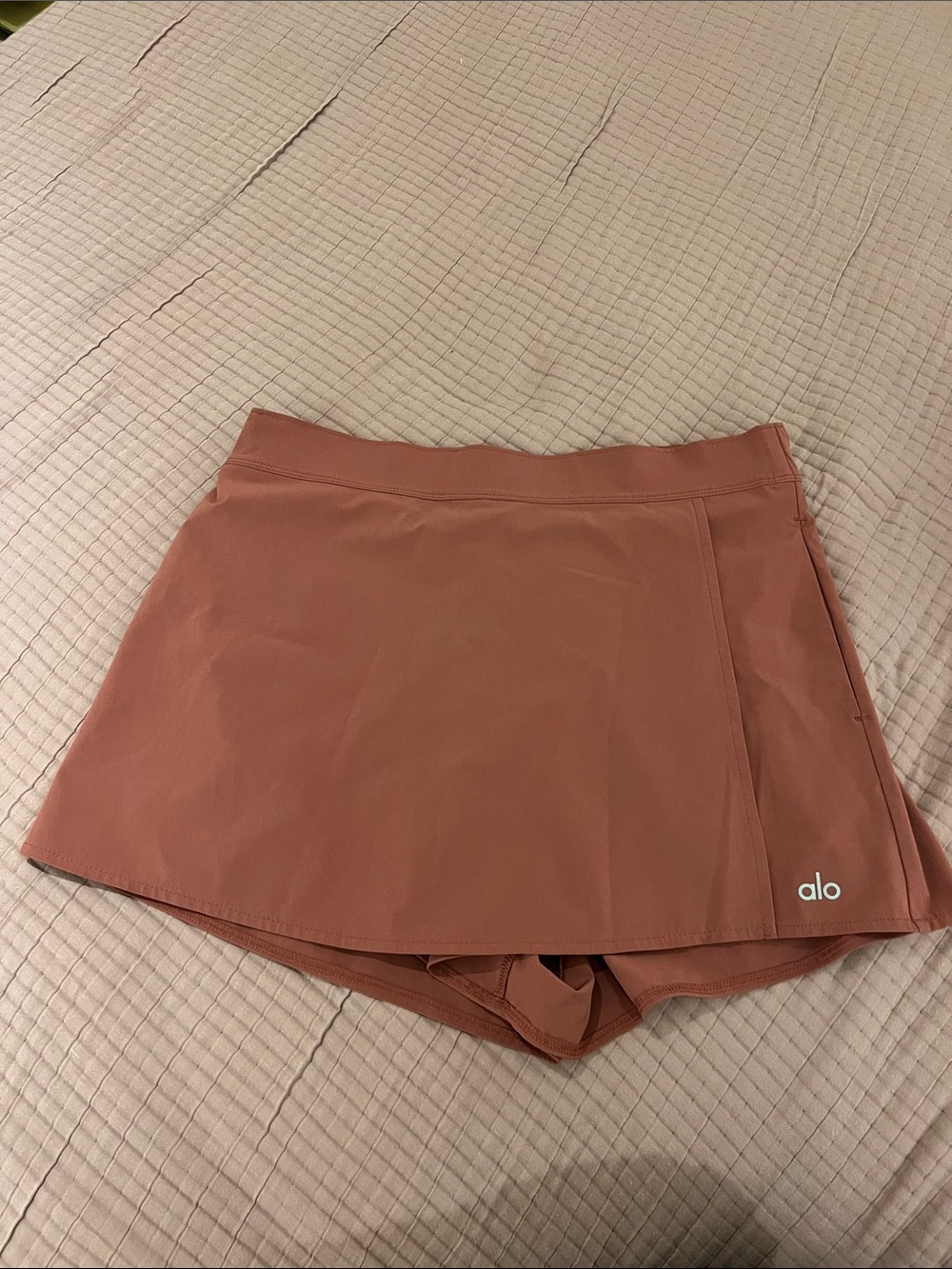 ALO Yoga Rust Pink Athletic Skort